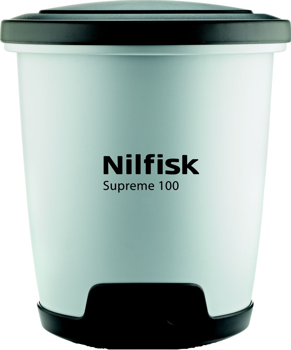 Aspirateur central Nilfisk Supreme 100 idéal pour condo ou maison espace restreint garantie 10 ans 595 air-watts
